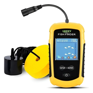 Sonar Portatil Localiza Peixe Até 100m Barco de Pesca e Caiaque